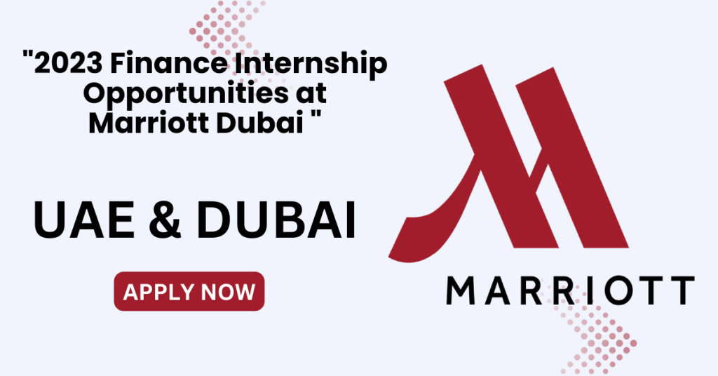 marriott careers, marriott careers dubai