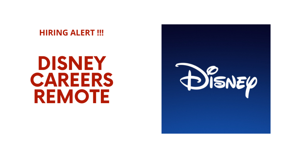 disney careers remote