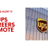 ups careers remote