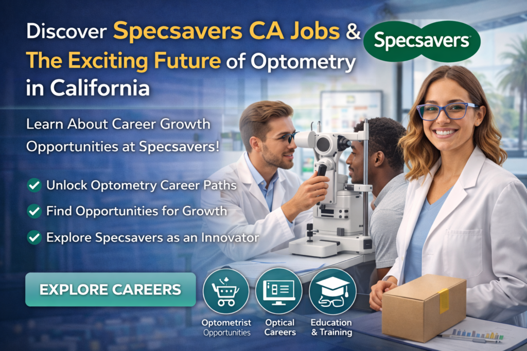 Specsavers CA Jobs