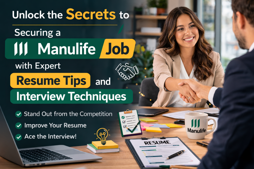 Manulife job